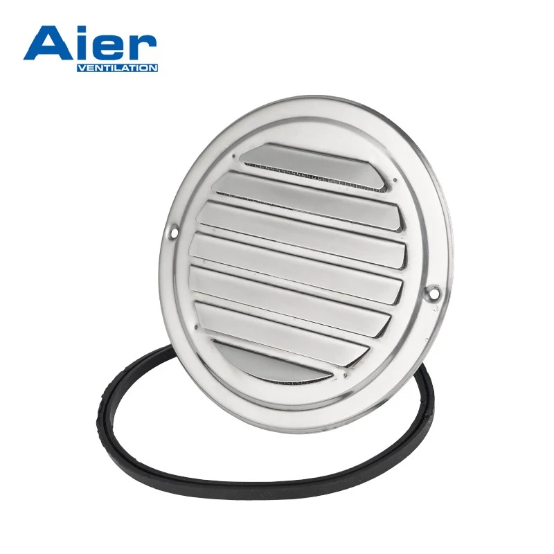 round stainless external louver ssre