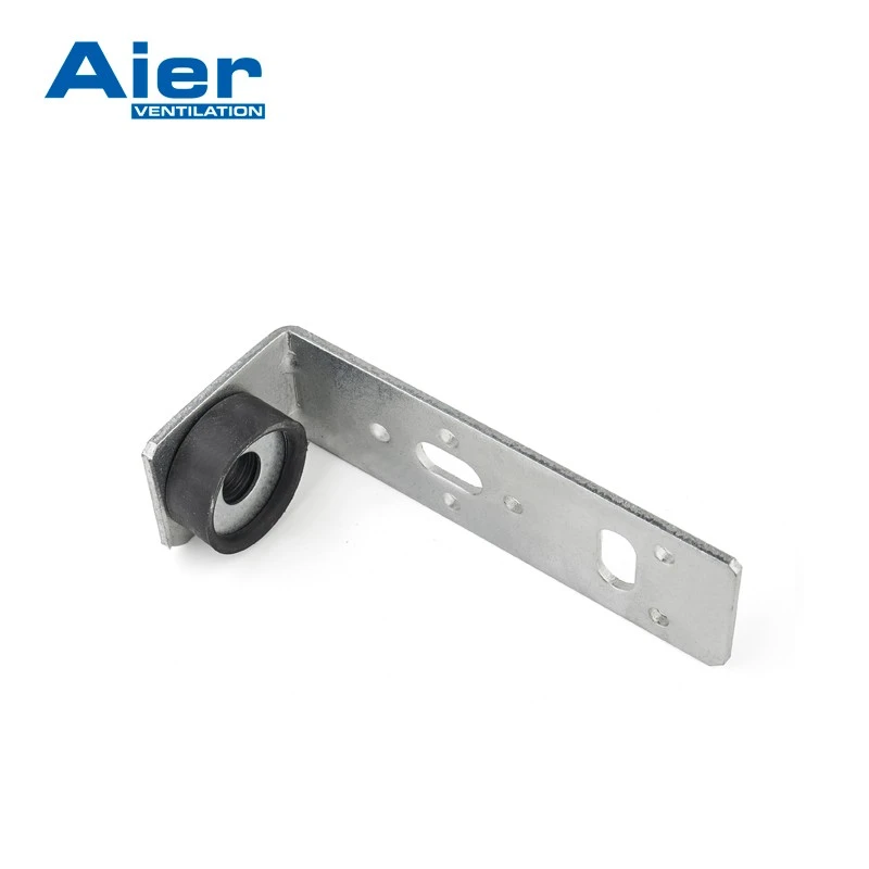 l holder with rubber vibration isolator lh