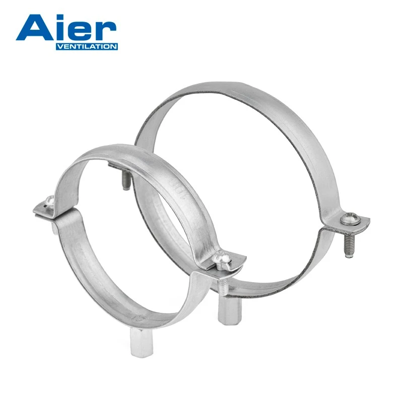 ventilation pipe clamps without rubber pcor