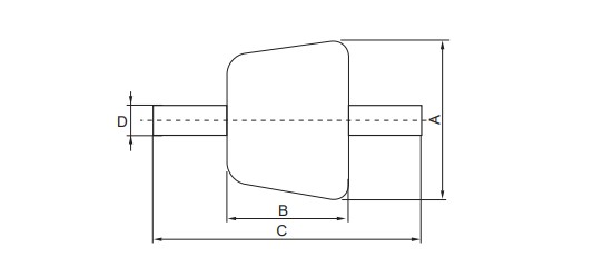 Dimension of Anti Vibration Rubber Mounts