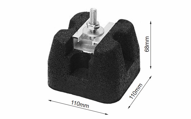 Dimension of Fix-It Rubber Foot