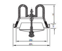 Sauna Exhaust Air Valve (AVM-S)