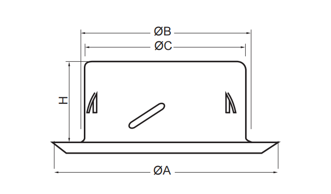 Dimension of Stainless Steel Air Valve (SSAV)